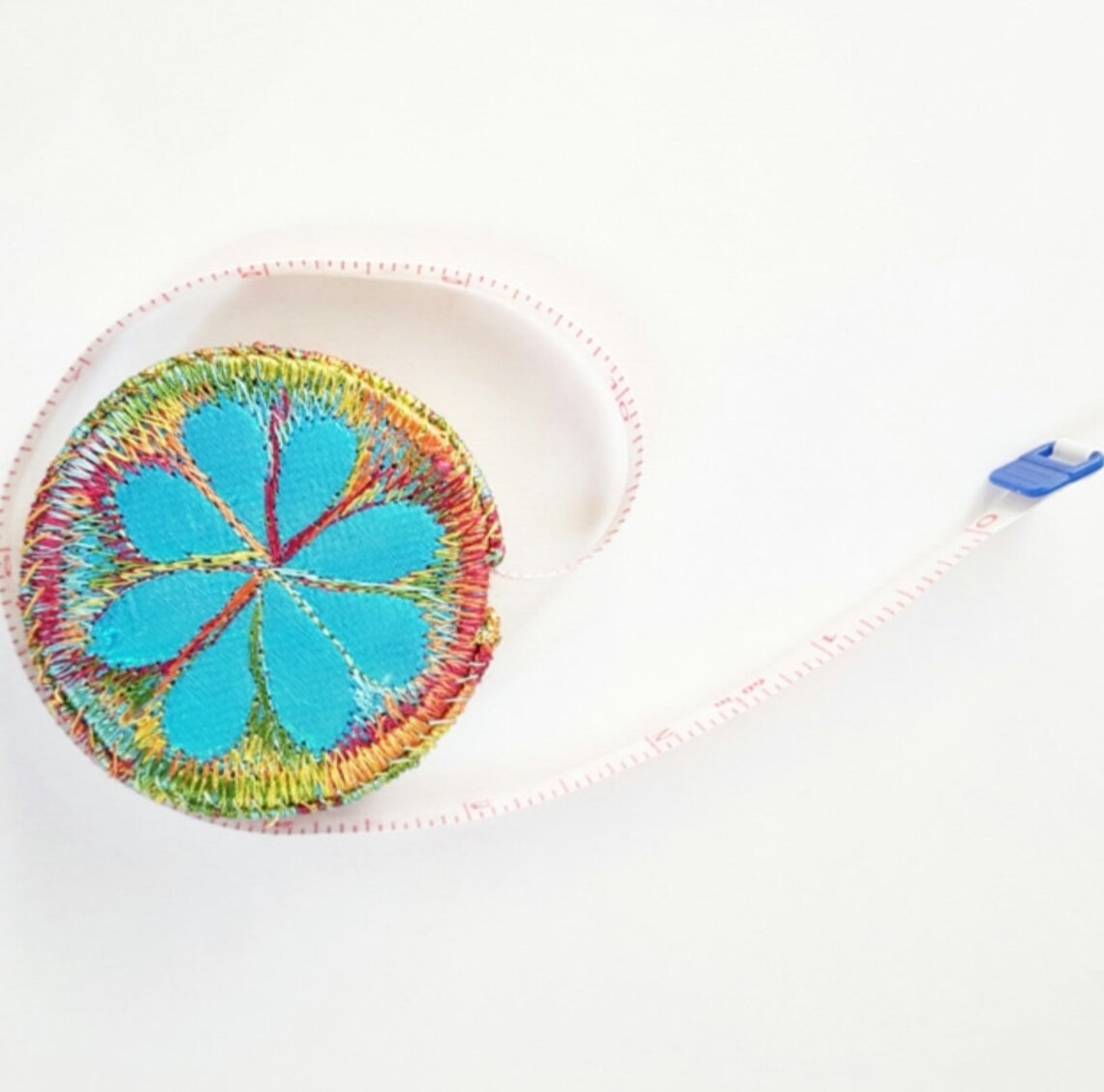 Free machine embroidery retractable tape measure Etsy