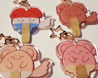 Chinchillers Ice cream Keychains