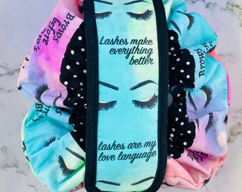 Drawstring Makeup Bag