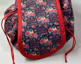 Cute but Psycho Makeup Bag