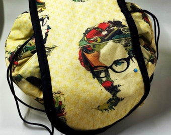 Comic Girl Makeup Bag