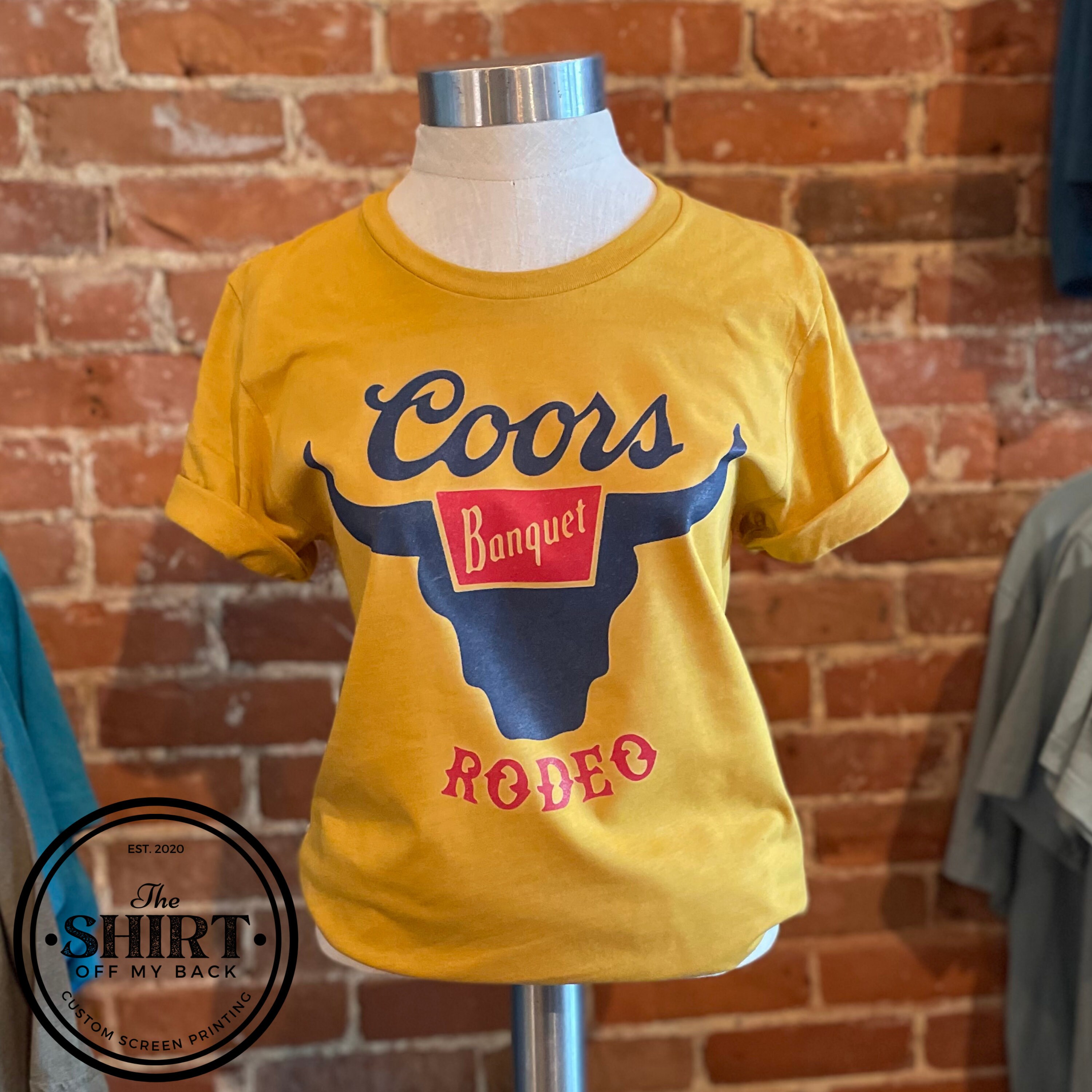 Coors Banquet Rodeo graphic tee | Women's graphic tee | Drinking …