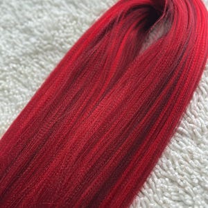 Red velvet blend pre-stretched braiding hair hair for braids red braiding hair reddish brown braiding hair pretreated braiding hair