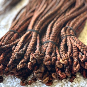 Chocolate dream crochet braids  brown crochet braids custom color braids brown mix crochet braids