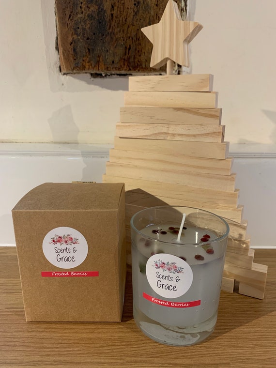 30cl Fragranced Candle Natural oils Handmade Etsy