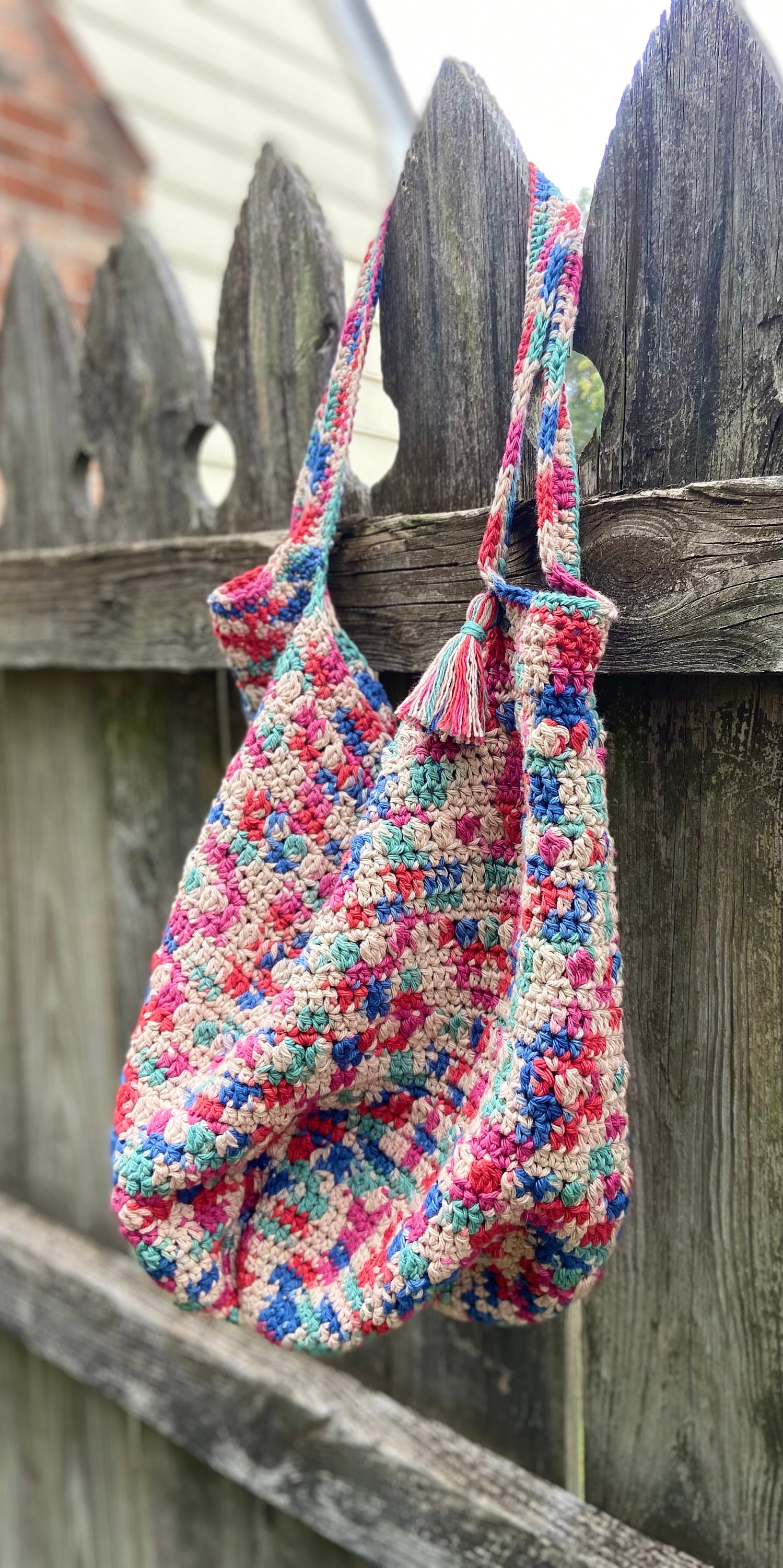 Baggy Tote Crochet Pattern PDF - Etsy