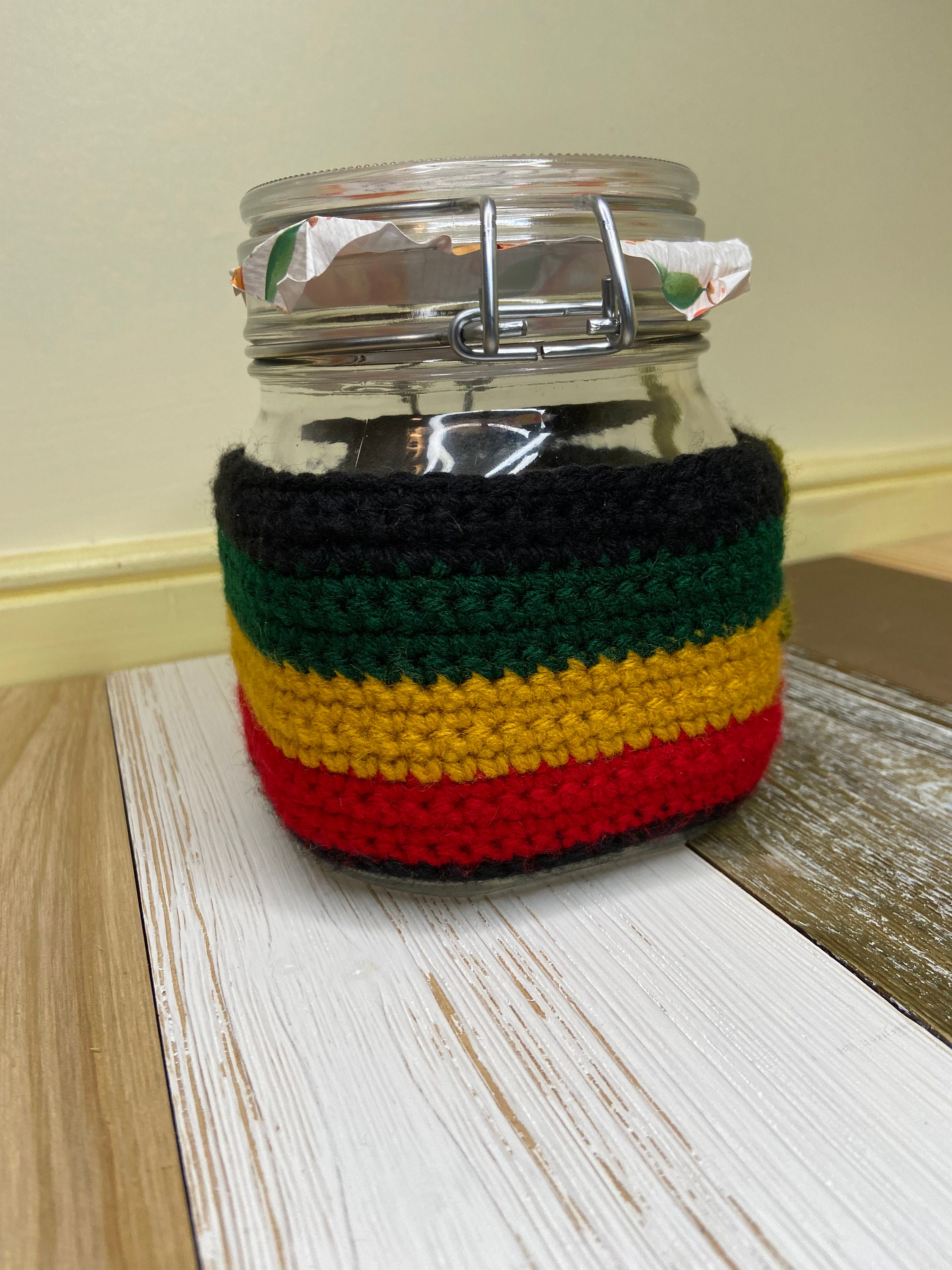 Stash Jar Crochet PDF Pattern Etsy