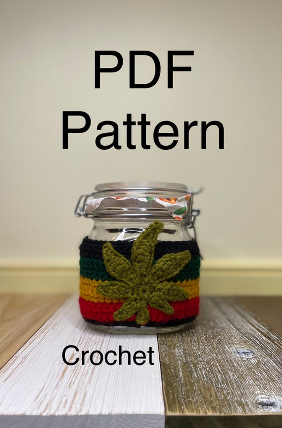 Stash Jar Crochet PDF Pattern Etsy