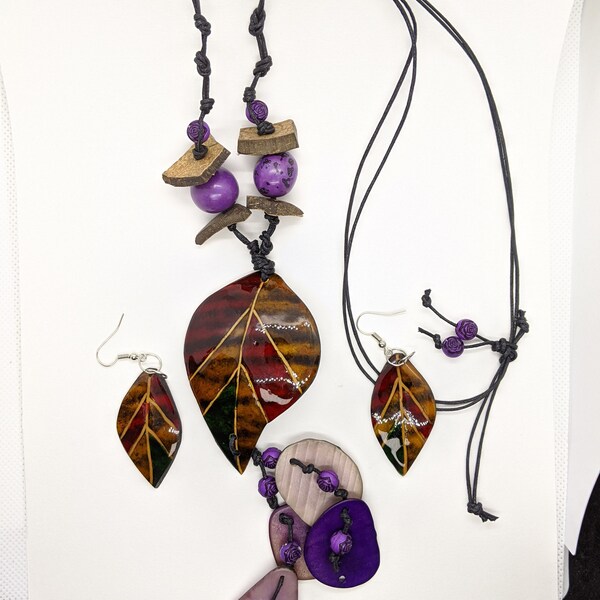 Handmade Jewelry Set Etsy