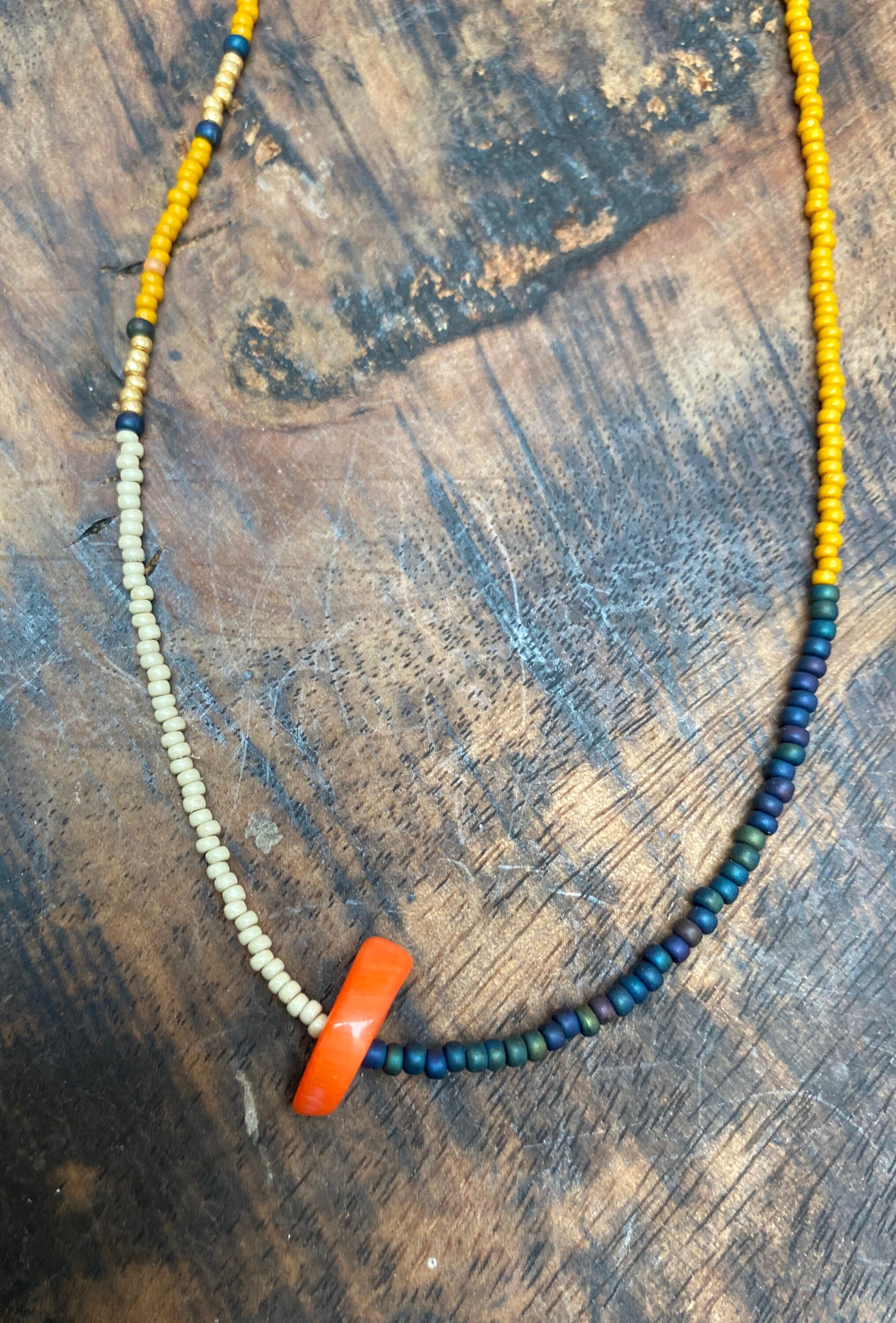 Blythe B Beaded Jewellery Tom Necklace - Etsy UK