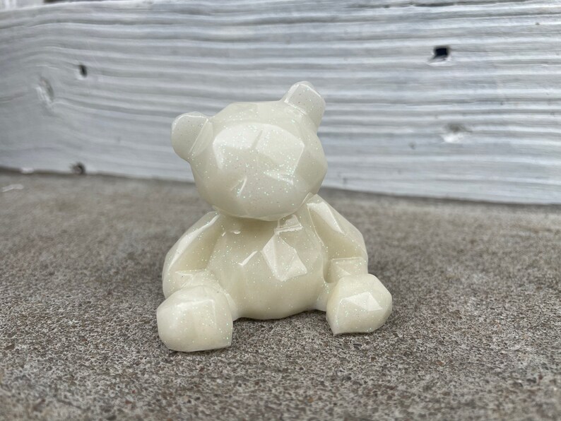 Breast Milk Teddy Bear Keepsake (Simulated), Breastmilk Figurine 