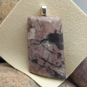 Pink Jasper stone Pendant