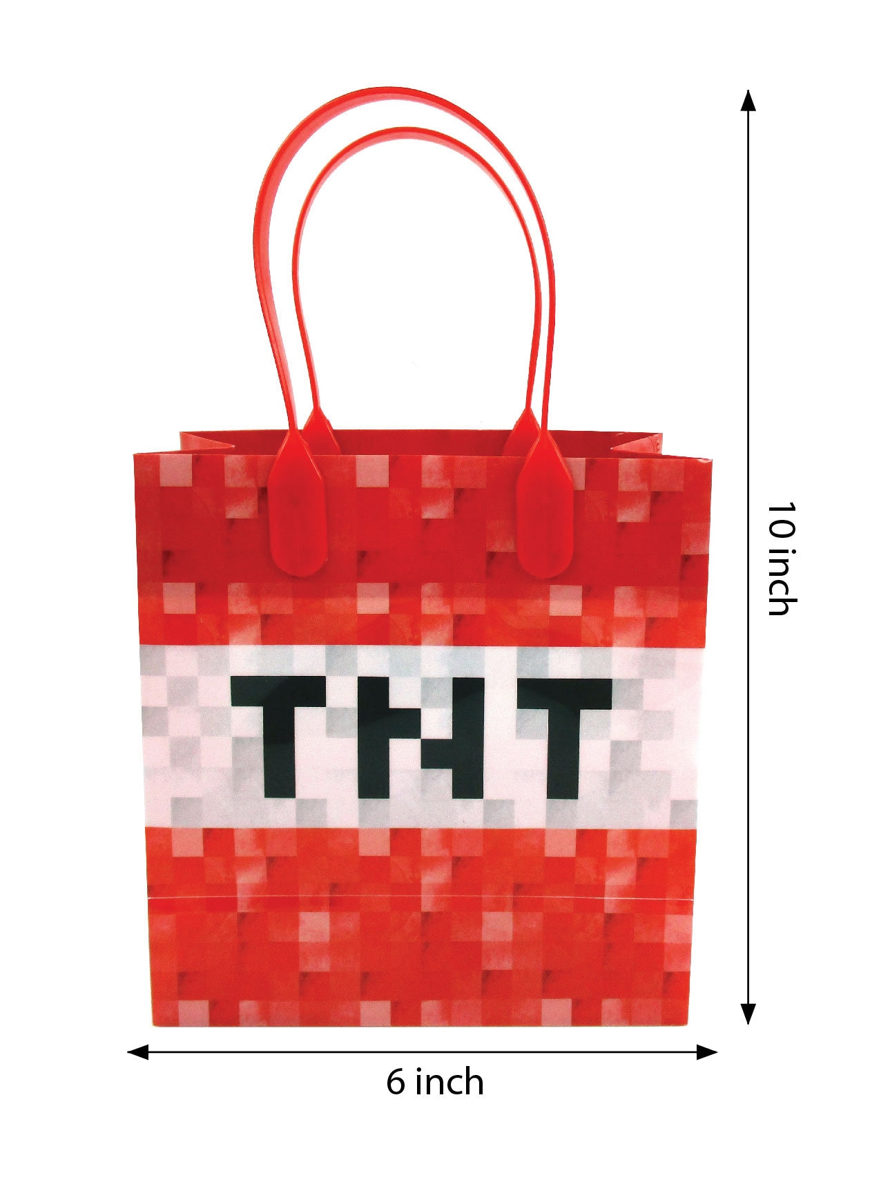 Pixel Miner Reusable Gift Bags