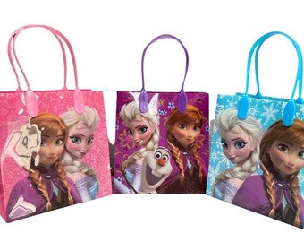 Ice Princess party favor treat bags