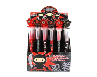 Ninja Stackable Crayon with Stamp Topper