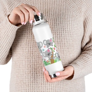 Koala Copper Vacuum Insulated Bottle, 22oz
