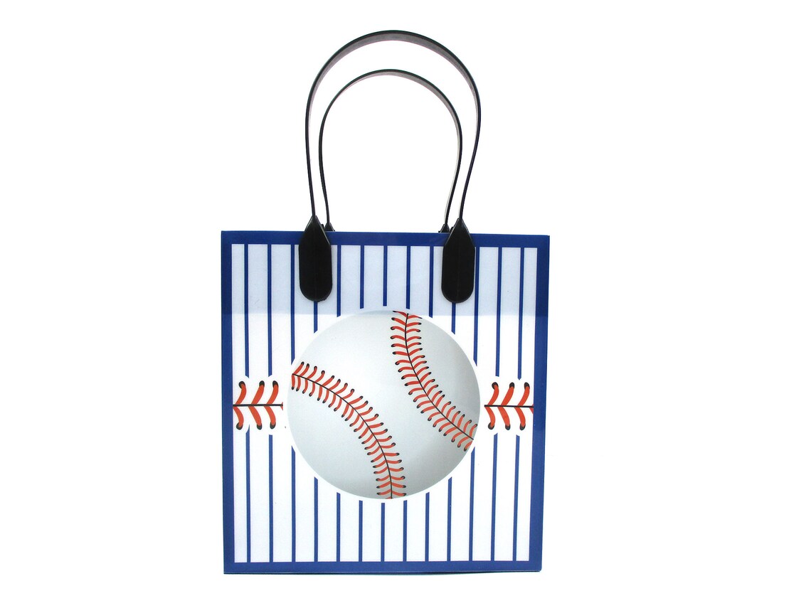 Baseball Party Favor Treat Bags Etsy