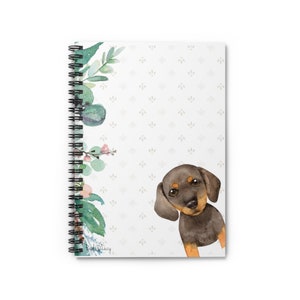 Dachshund Dotson Wiener Dog Notebook - Regalo, Regalo para los amantes de los perros, Regalo para mamá perro, Regalo simpatía para mascotas