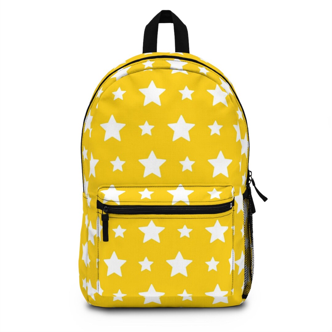 Star Spring Backpack White Star Backpack - Etsy