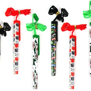 Lucky Casino Dice Ballpoint Pens with Necklace