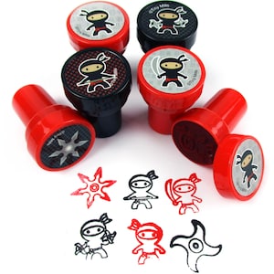 Selbstfärbende Ninja-Stempel – Geschenk, Scrapbooking, Verzierung, Stempel