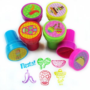 Fiesta self-inking stampers - gift, scrapbooking, embellishment, stamp