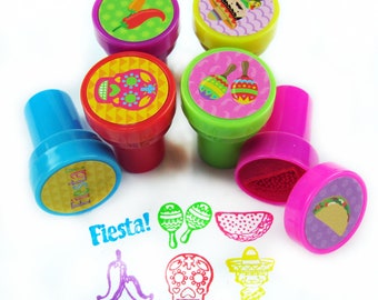 Fiesta self-inking stampers - gift, scrapbooking, embellishment, stamp