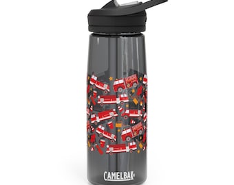 25oz CamelBak Eddy® Wasserflasche, Feuerwehrauto Designs