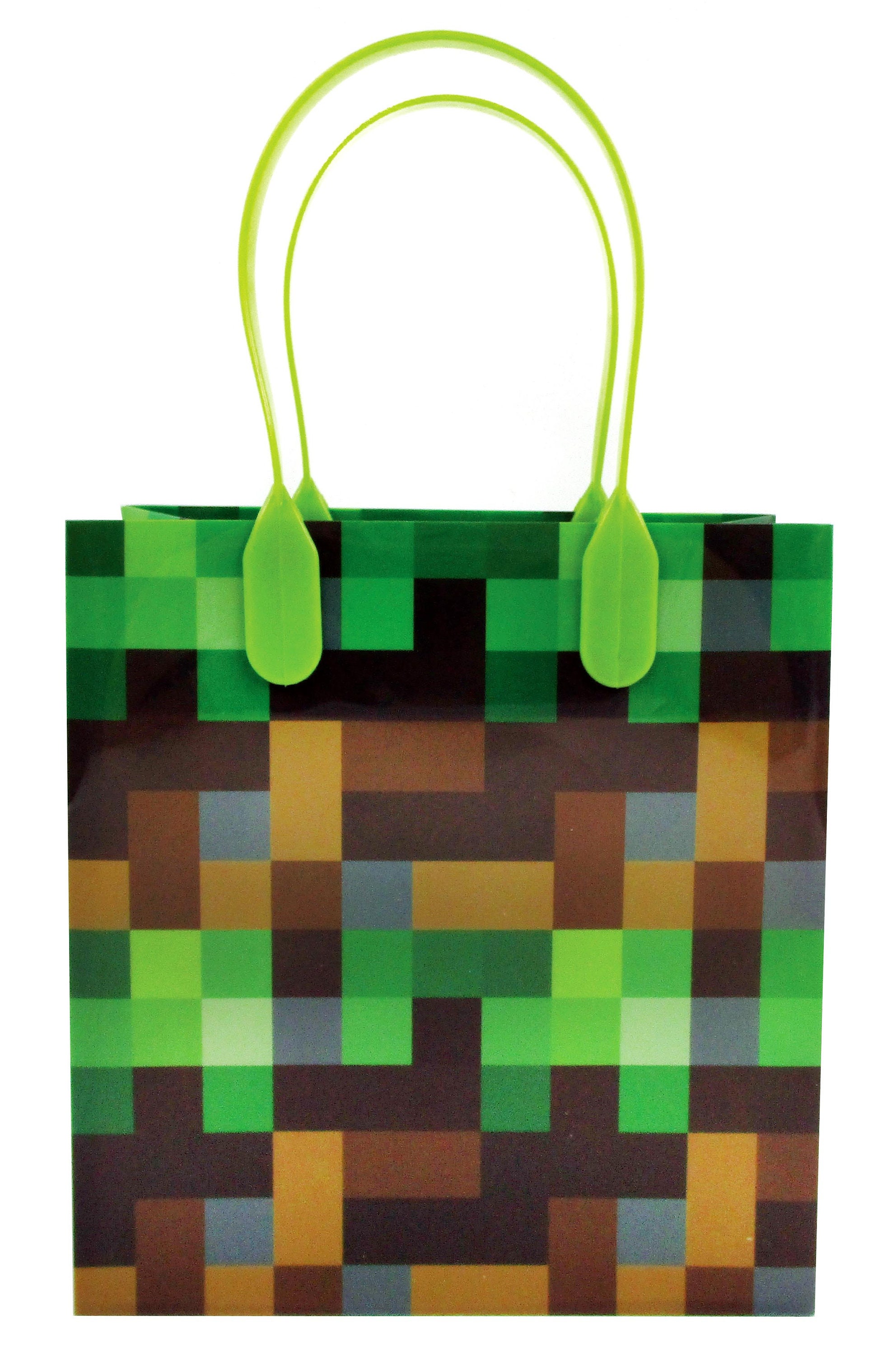 Pixel Miner Reusable Gift Bags