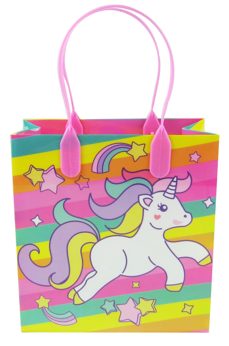 Unicorn themed party favor treat bags | Etsy