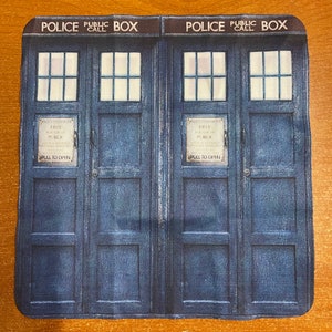 Police Box microfiber cloth