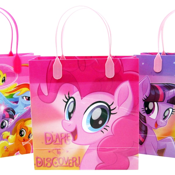 Cartoon Horse and Pony party favor treat bags