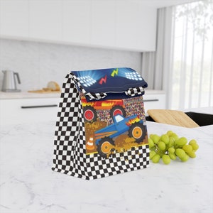 Monster Truck Lunch Bag