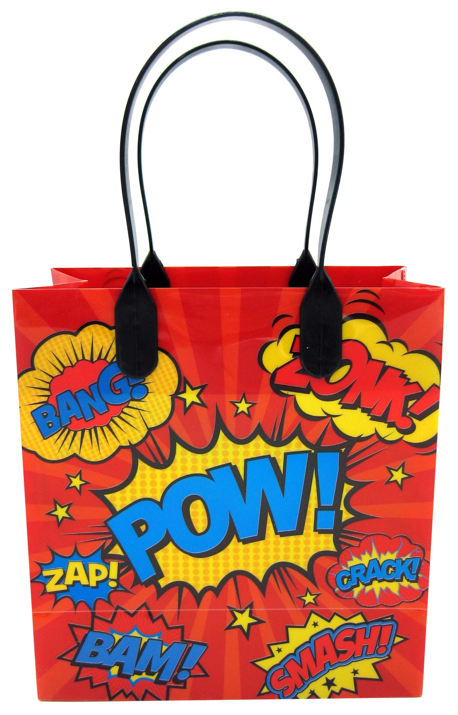 Superhero Text Themed Party Favor Treat Bags Etsy