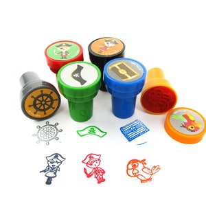 Pirate self-inking stampers - gift, scrapbooking, embellishment, stamp