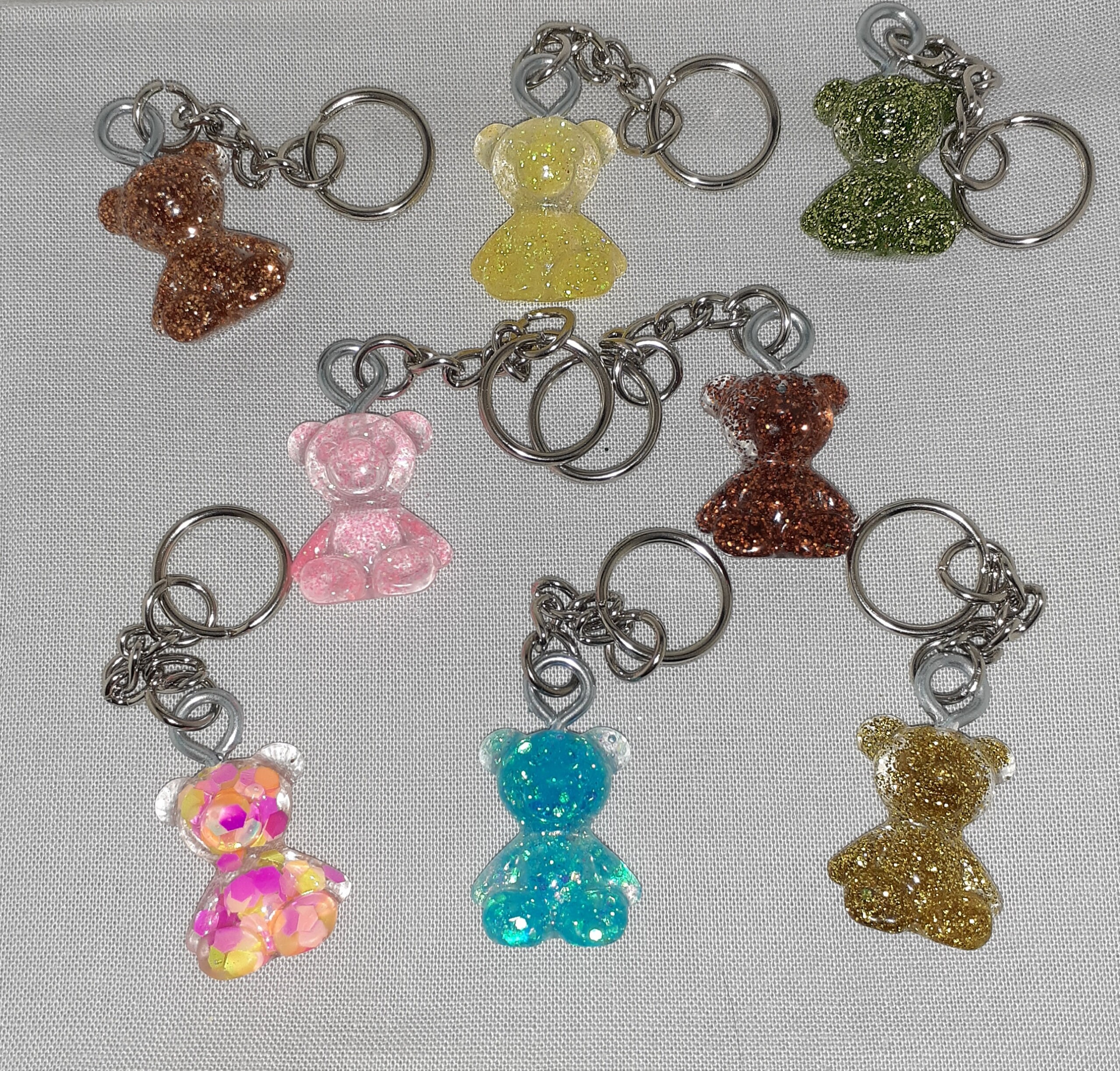 Teddy Bear Key Chain Bear Key chain Teddy Key chain Etsy