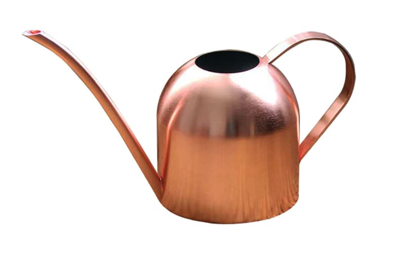 Rose Gold Metal Watering Can Great for indoor plants Etsy