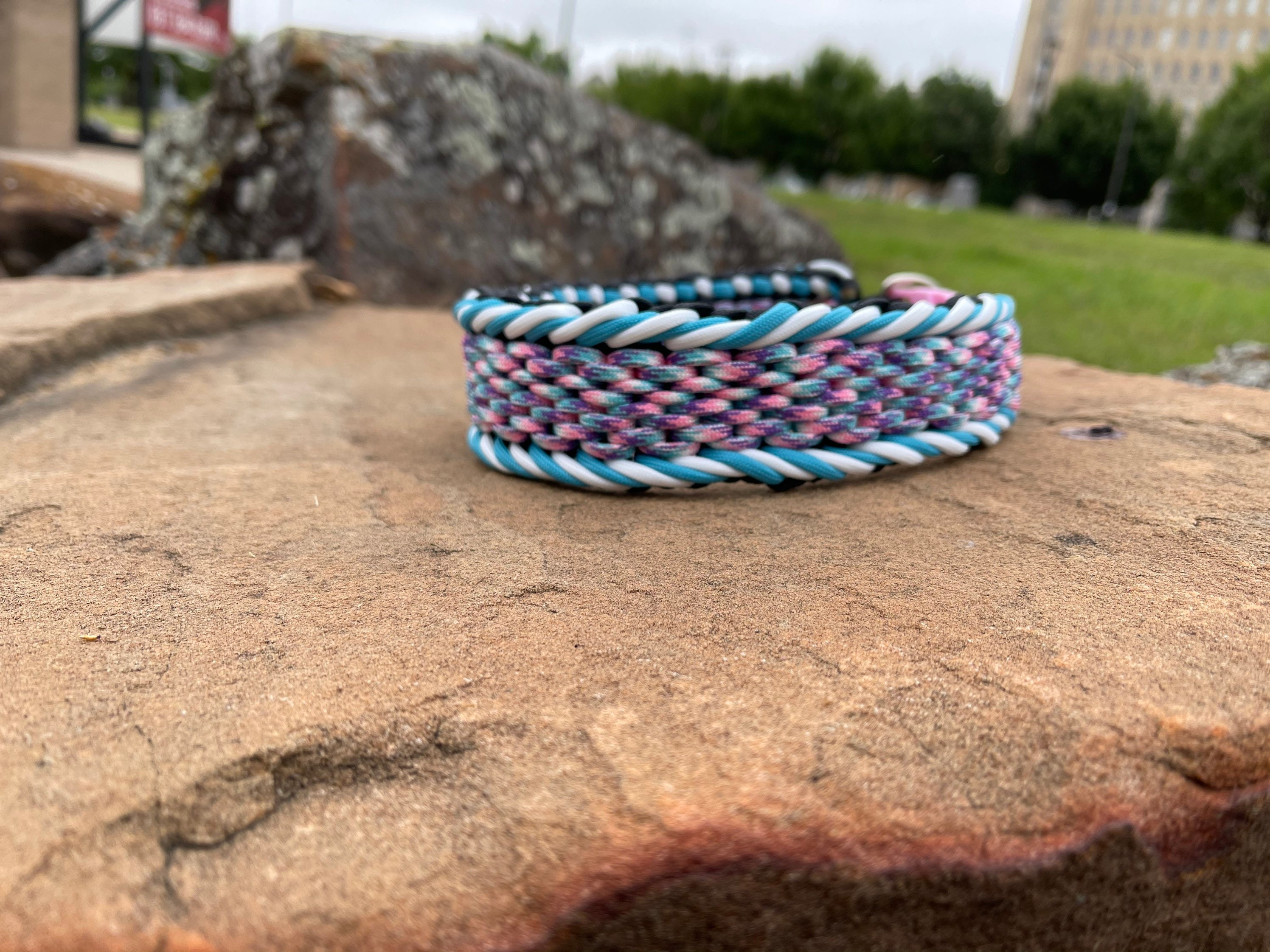 Paracord dog collar Etsy