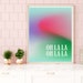 Oh La La Print French Poster France Travel Gift Gradient Poster Digital ...