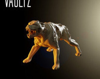 Animal zombies! Zombie Apocalypse Modern 3D Printed Resin Vaultz RPG Tabletop Last Days Zombie