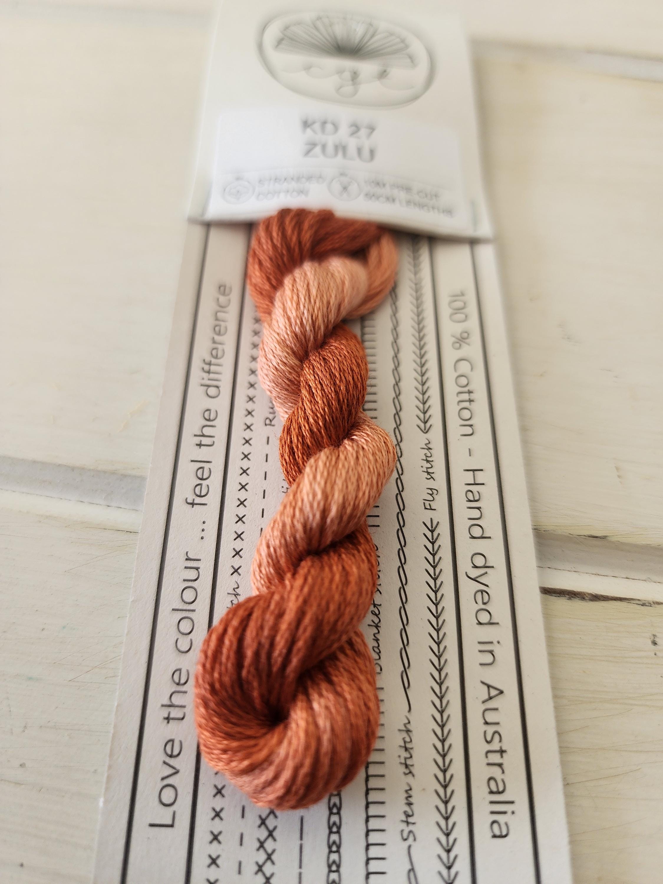 Zulu 27 - Cottage Garden Thread 10m Pre Cut 50cm Lengths - Etsy