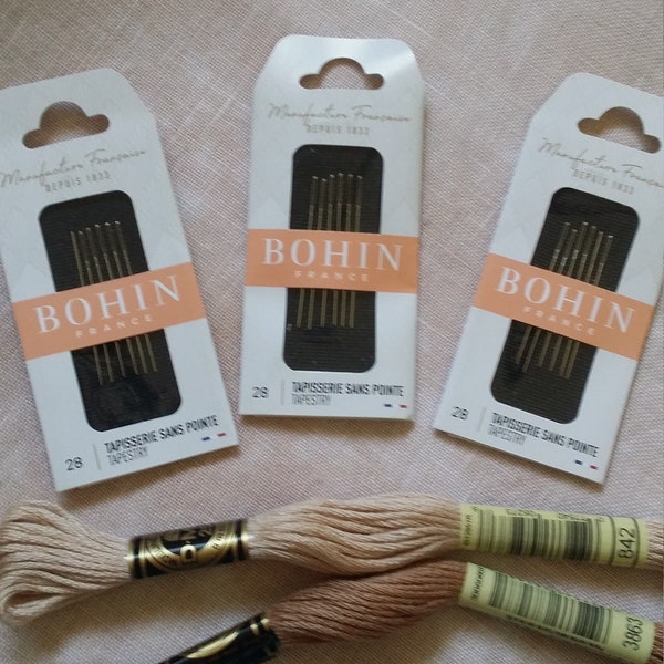 Bohin Tapestry Needles Size 26 or 28 or mixed