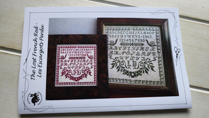 Perdu Pattern The Lost French Red - Running With Needles and Scissors - Etsy