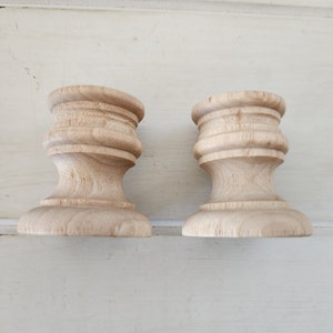 Wooden Hand Turned Stands