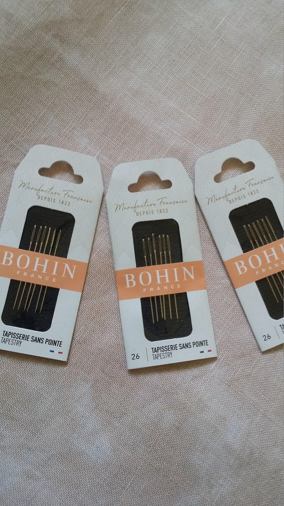 Bohin Tapestry Needles Size 26 or 28 or Mixed Etsy Australia