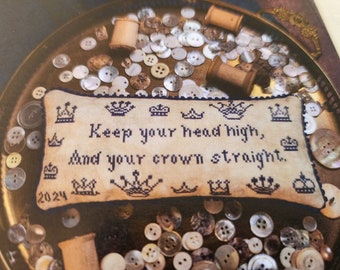 Straighten Your Crown by Little Robin Designs