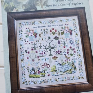 Jane Bannister 1855 - Hands Across the Sea Samplers - Etsy