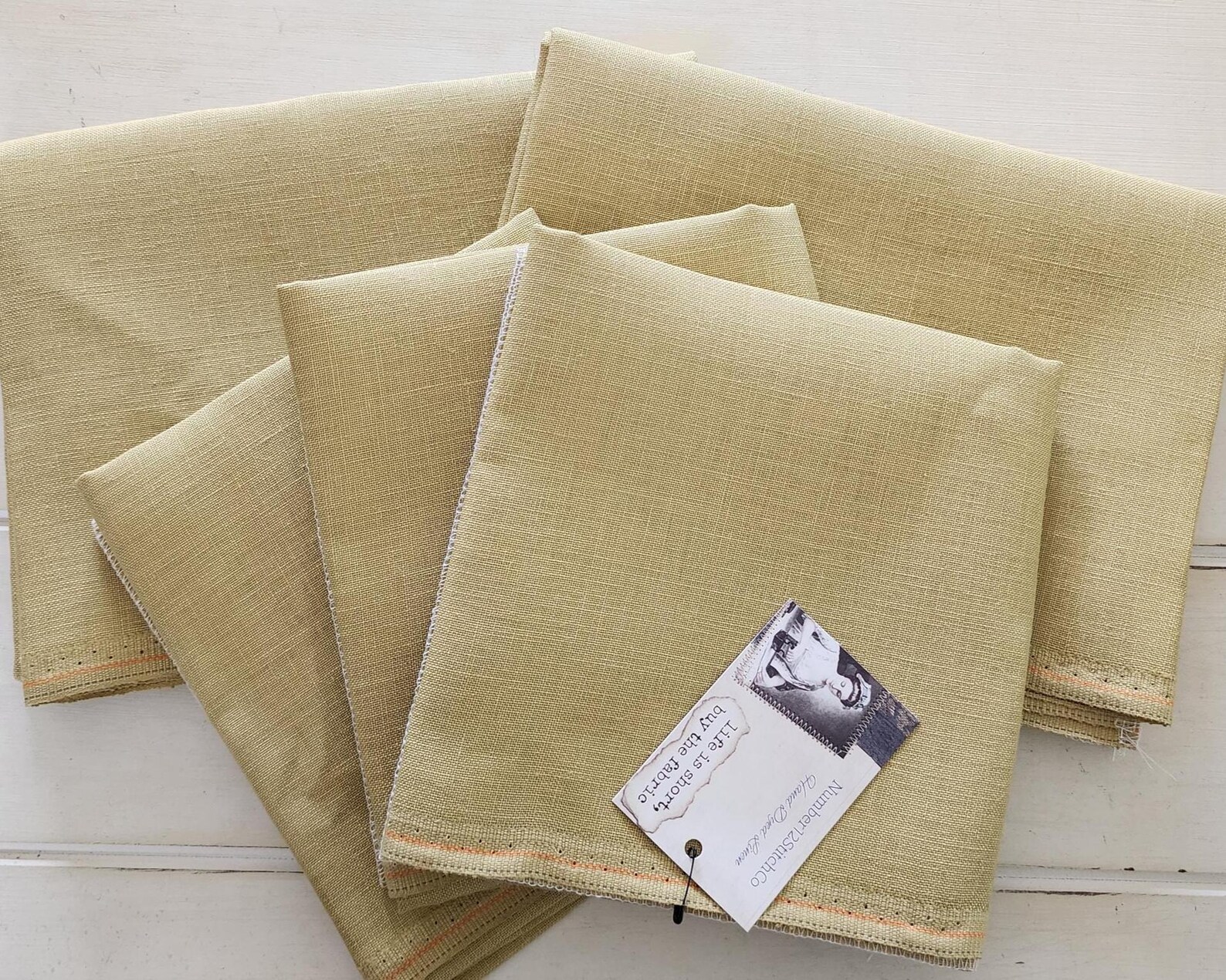 40 Ct Olive Zweigart Needlework Newcastle 40 Count Linen - Etsy Australia