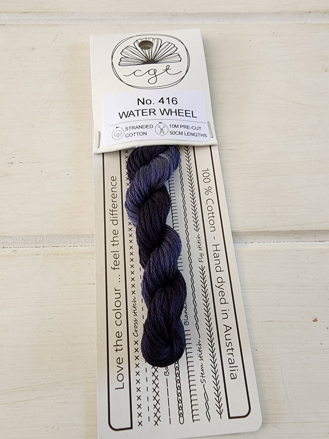 Water Wheel 416 - Cottage Garden Thread 10m Pre Cut 50cm Lengths - Etsy