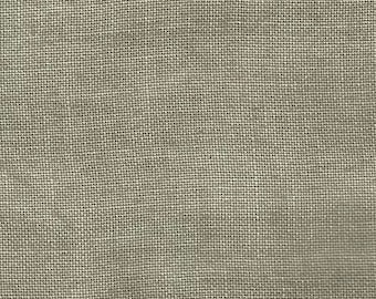 46 Count Weeks Confederate Gray Linen for Cross Stitch or Embroidery Zweigart Base